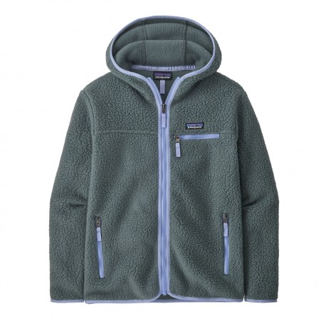 W's Retro Pile Fleece Hoody  Nouveau Green